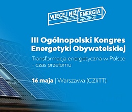 III Kongres Energetyki Obywatelskiej 2019